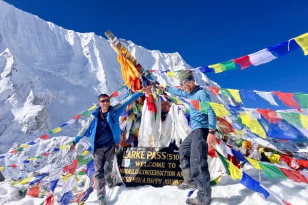 manaslu circuit trek after rasuwa flash flood