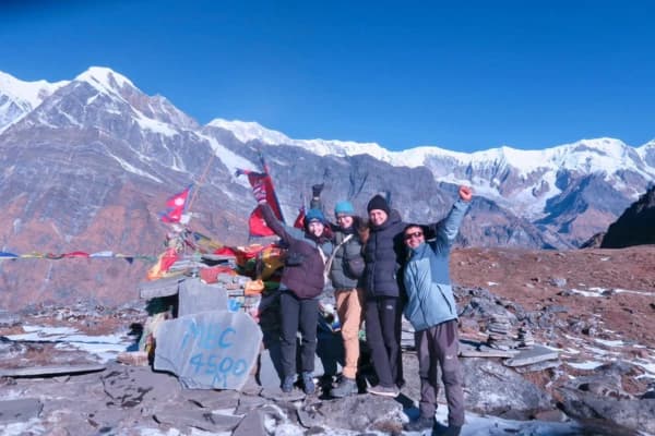 mardi himal trek in october
