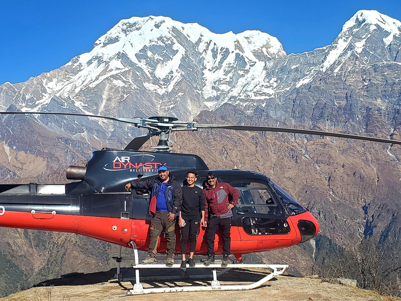 Helicoptor Tour